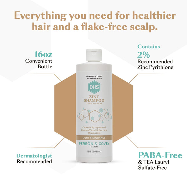 Soothing Zinc Flake-Free Shampoo