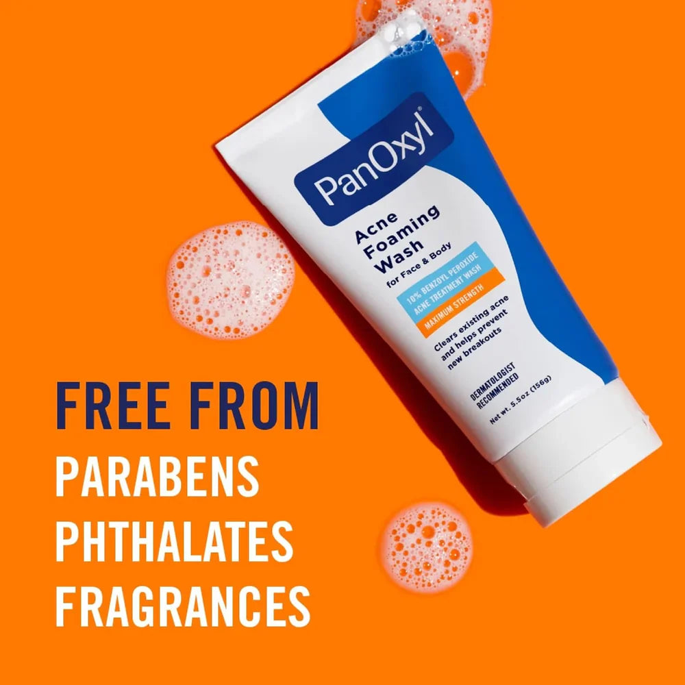 PanOxyl Benzoyl Peroxide Foaming Wash Australia