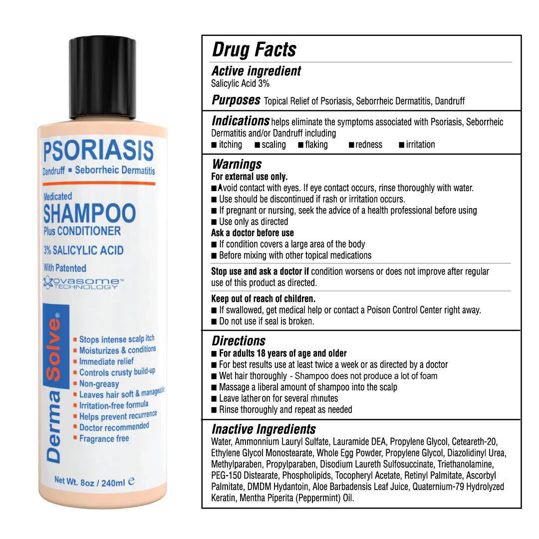 Dermasolve Psoriasis Shampoo Australia