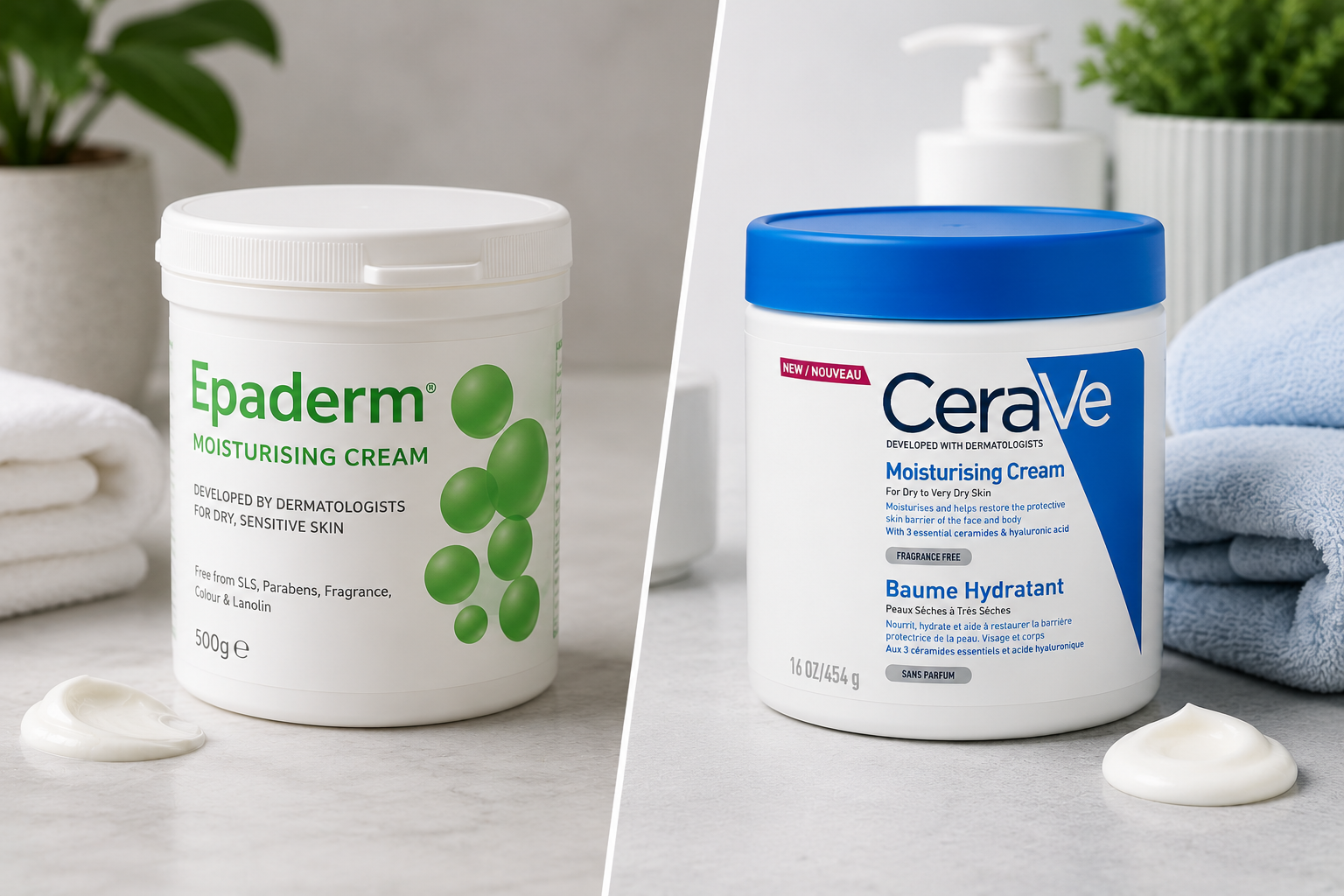 Epaderm vs CeraVe Australia