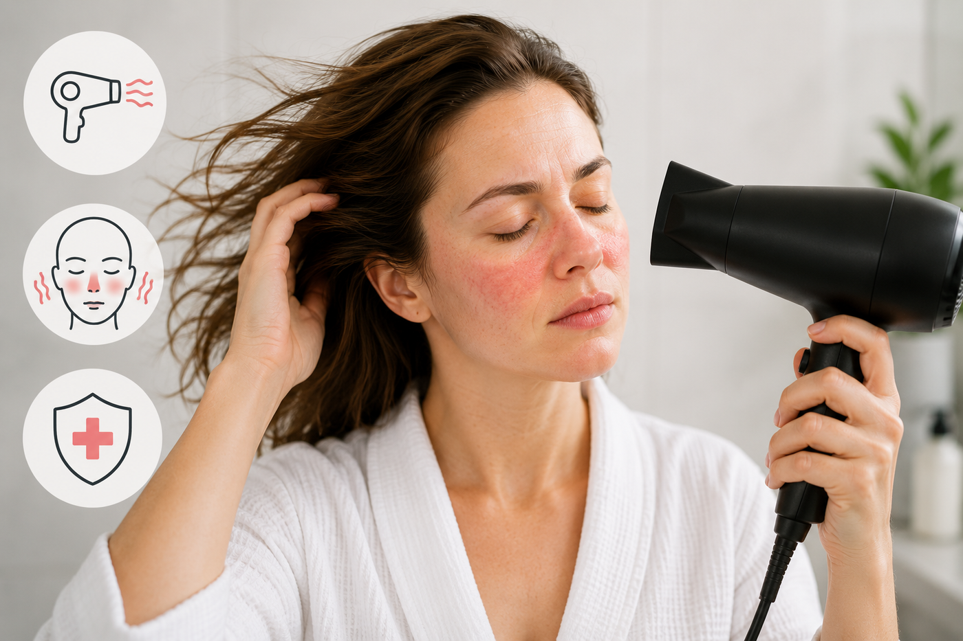Can Hair Dryers Trigger Rosacea Flushing Australia