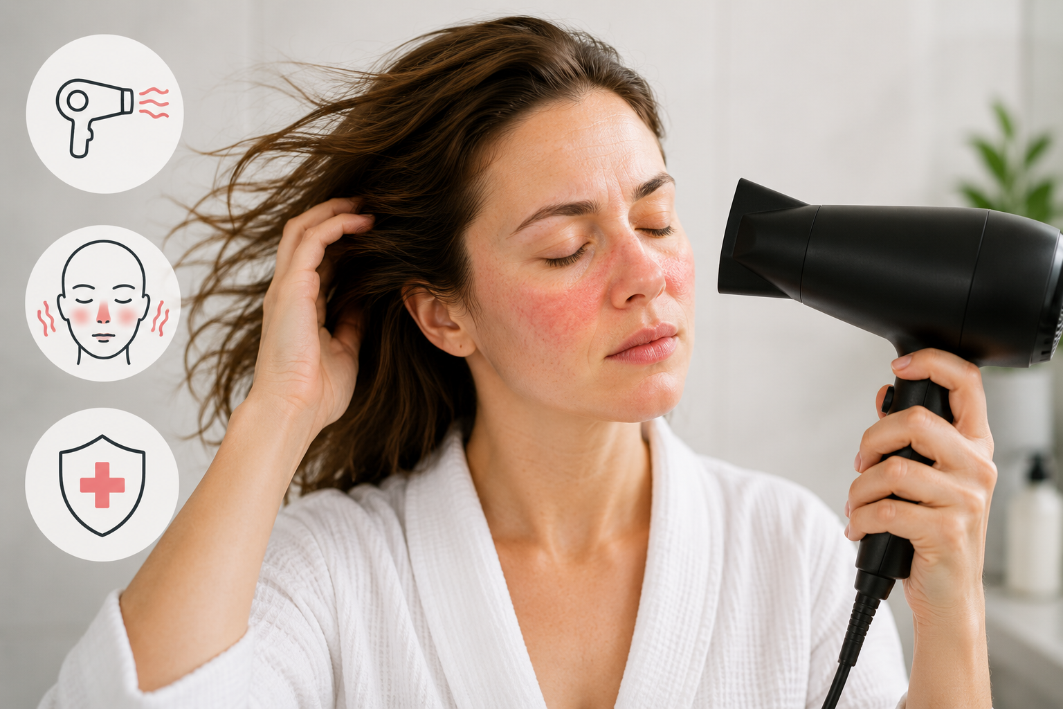 Can Hair Dryers Trigger Rosacea Flushing Australia