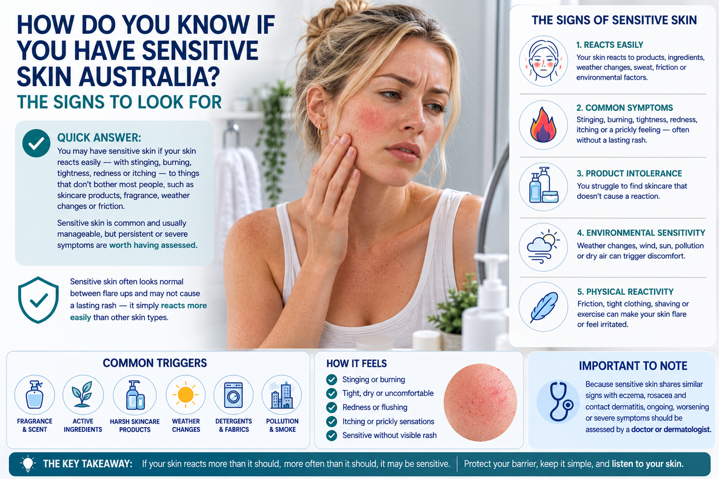 How Do You Know If You Have Sensitive Skin Australia