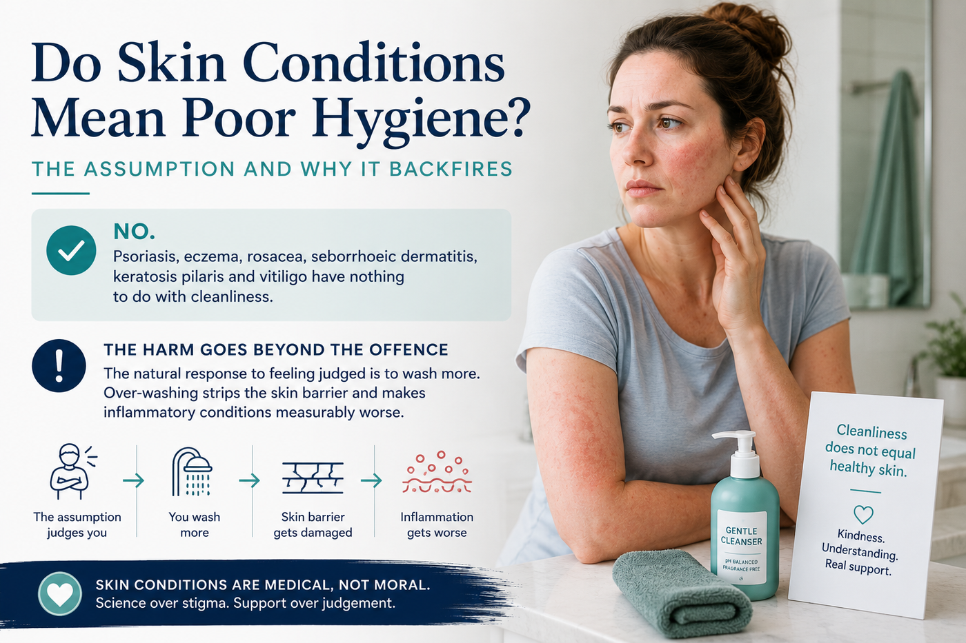 Do Skin Conditions Mean Poor Hygiene Australia