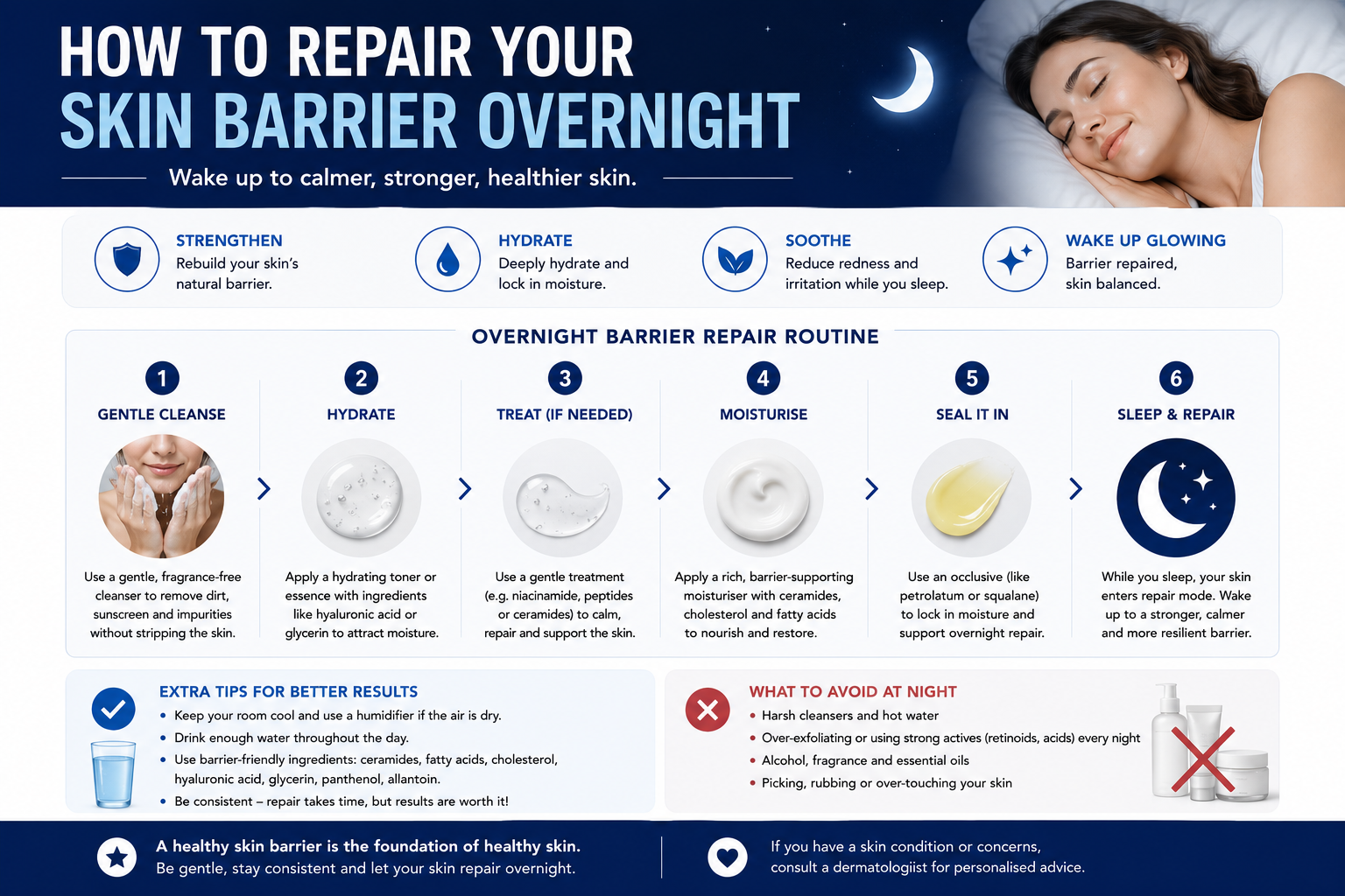 How to Repair Skin Barrier Overnight Australia
