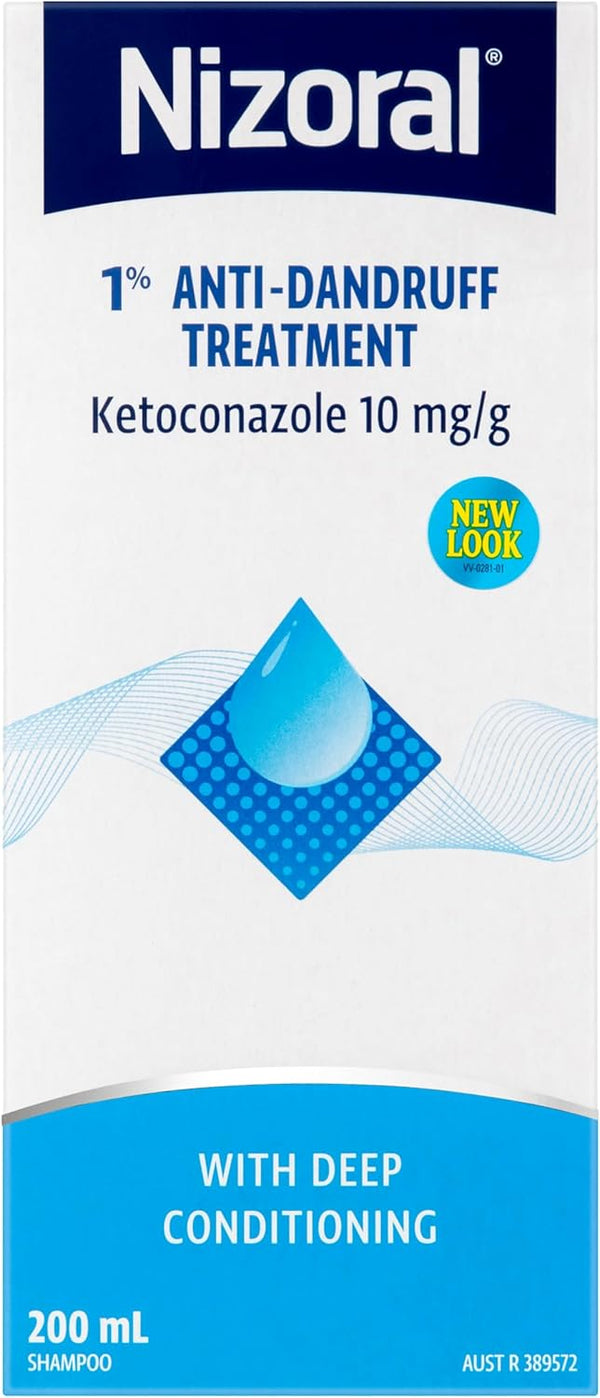 Nizoral 1 percent anti-dandruff treatment shampoo