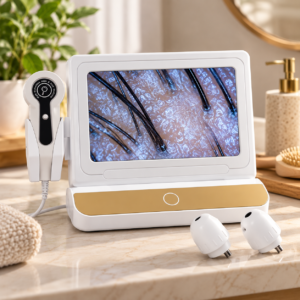 High-Definition 10-Inch LCD Microscope for Scalp and Skin Analysis