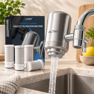 ALTHY Stainless Steel Tap Water Filter