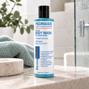 DermaSolve Psoriasis Body Wash — 3% Salicylic Acid, 240ml
