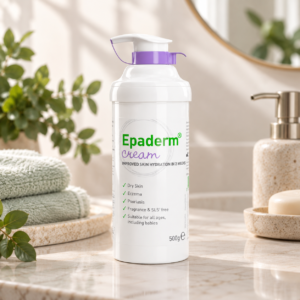 Epaderm Cream for Eczema & Dry Skin — 500g Pump