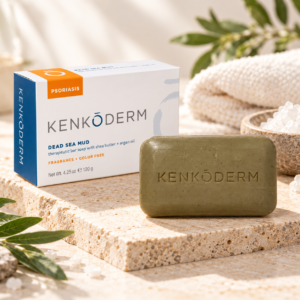 Kenkoderm Dead Sea Mud Soap with Argan Oil