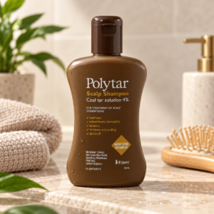 Polytar Scalp Shampoo — Coal Tar Solution 4%, 150ml