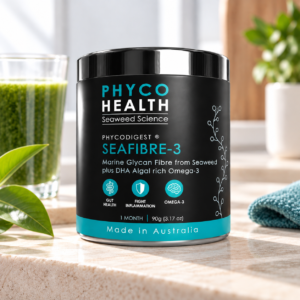 Phyco Health Seafibre-3 — Seaweed Fibre & Algal Omega-3, 90g