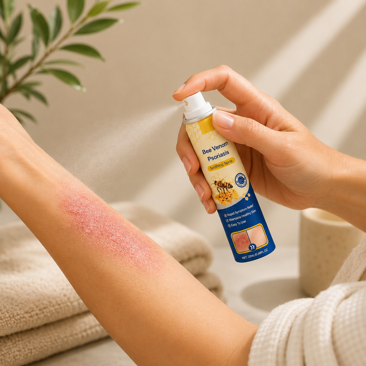 Psoriasis Daily Care Duo – Cream & Spray - Image 3
