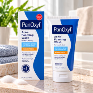 PanOxyl Acne Foaming Wash 10% Benzoyl Peroxide 5.5 oz (156 g)