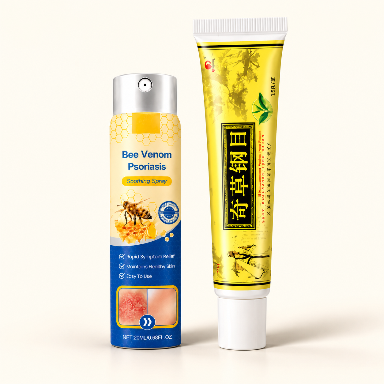 Psoriasis Daily Care Duo – Cream & Spray - Image 2