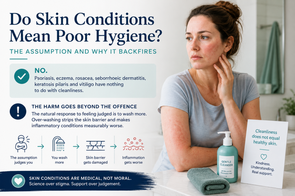 Do Skin Conditions Mean Poor Hygiene Australia